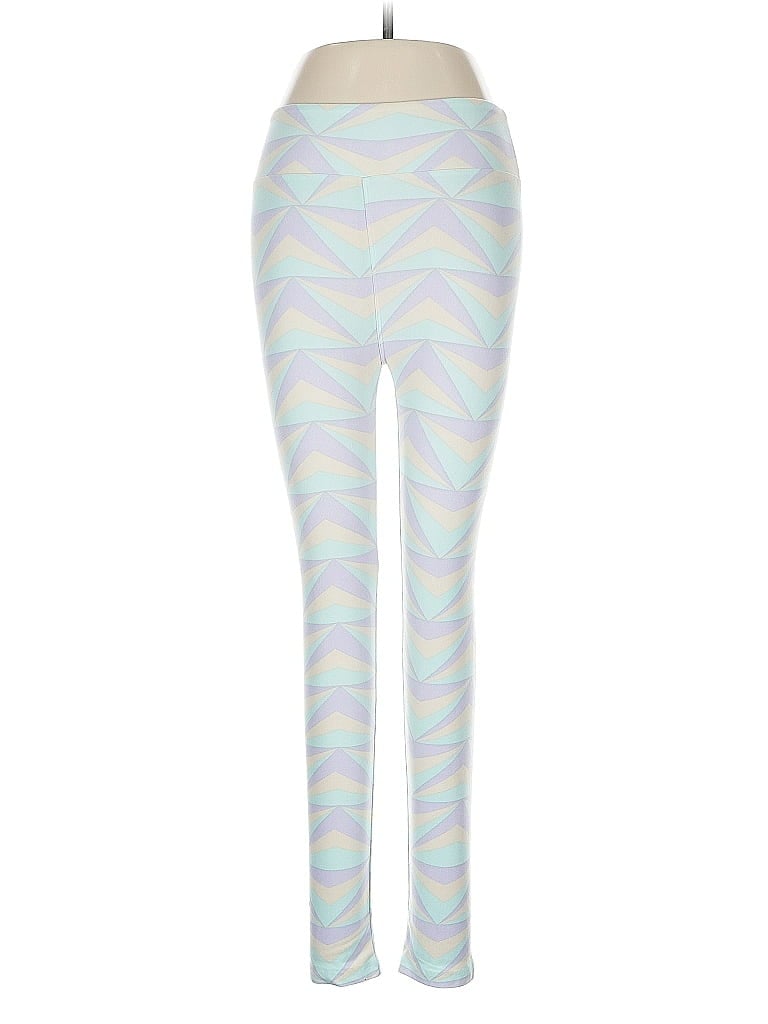 Pre-owned Lularoe Leggings In Silver