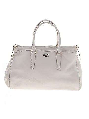 Coach Factory Leather Satchel (view 1)