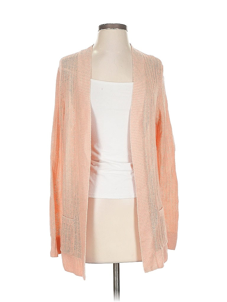 Pre-owned Talbots Cardigan Sweater In Orange
