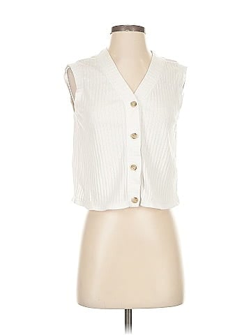 Madewell Sleeveless Button-Down Shirt (view 1)