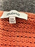 Madewell Orange Pullover Sweater Size XXS - photo 7