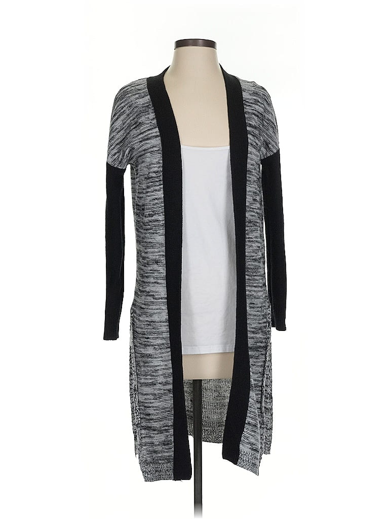 MATERIAL GIRL Pre-owned Cardigan Sweater In Gray