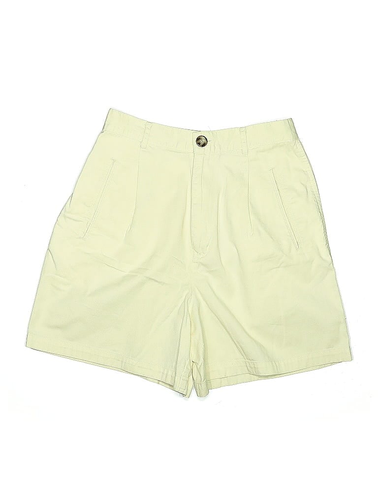 Pre-owned Inc International Concepts Khaki Shorts In Yellow