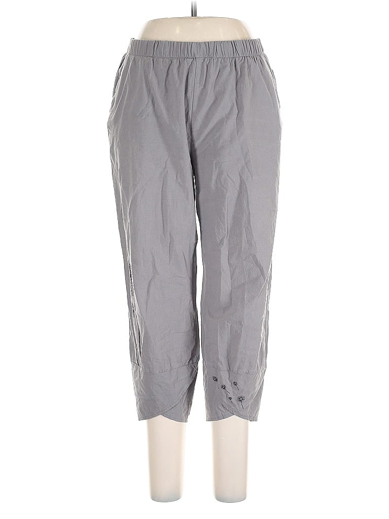 Pre-owned Unbranded Casual Pants In Gray