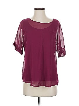 Worthington Short Sleeve Blouse
