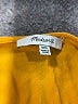 Madewell Yellow Sleeveless Blouse Size XXS - photo 7
