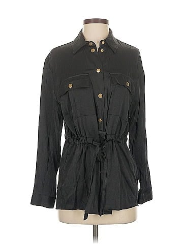 Zara Long Sleeve Button-Down Shirt (view 1)