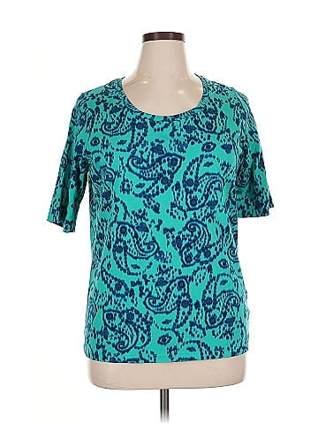 Jones New York Sport Short Sleeve Blouse (view 1)