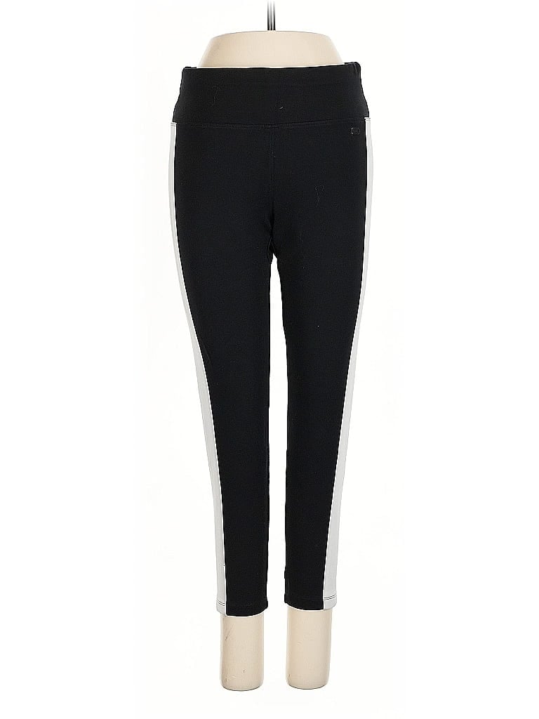 Pre-owned Dkny Sport Active Pants In Black