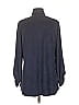 Matison Stone Blue Long Sleeve Blouse Size M - photo 2
