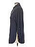 Matison Stone Blue Long Sleeve Blouse Size M - photo 5