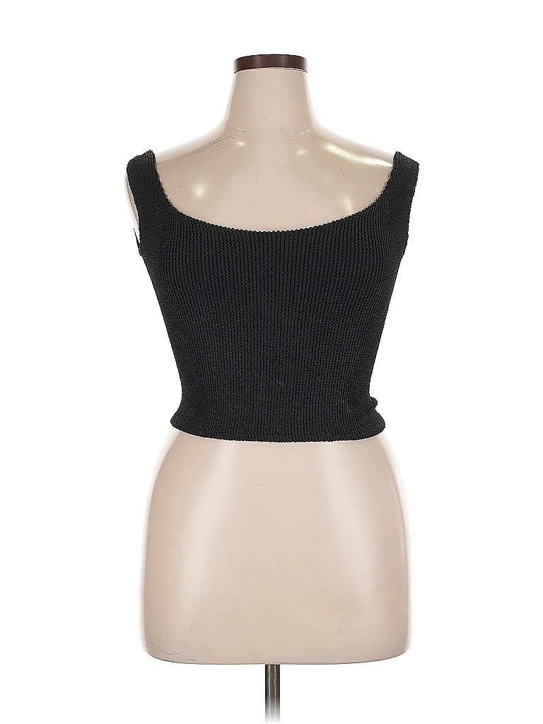 Pre-owned Assorted Brands Sweater Vest In Black