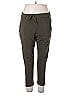 Eileen Fisher Solid Green Active Pants Size S - photo 1