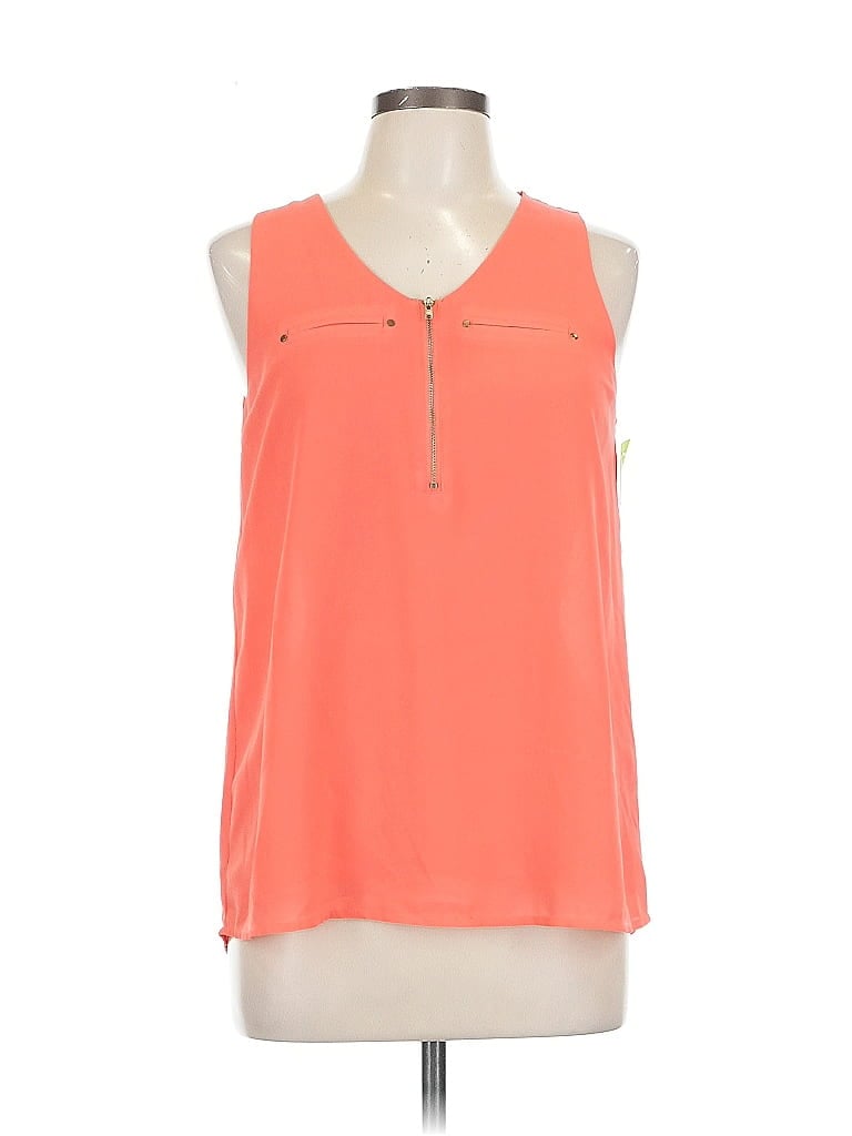 Pre-owned Papermoon Sleeveless Blouse In Orange