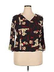 Doncaster Collection 3/4 Sleeve Silk Top