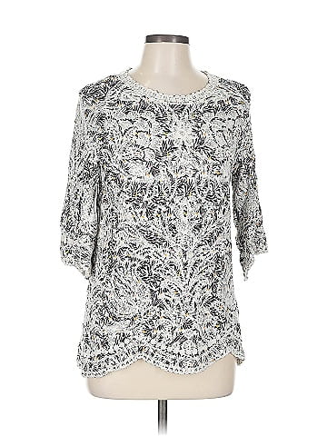 Solitaire 3/4 Sleeve Blouse (view 1)