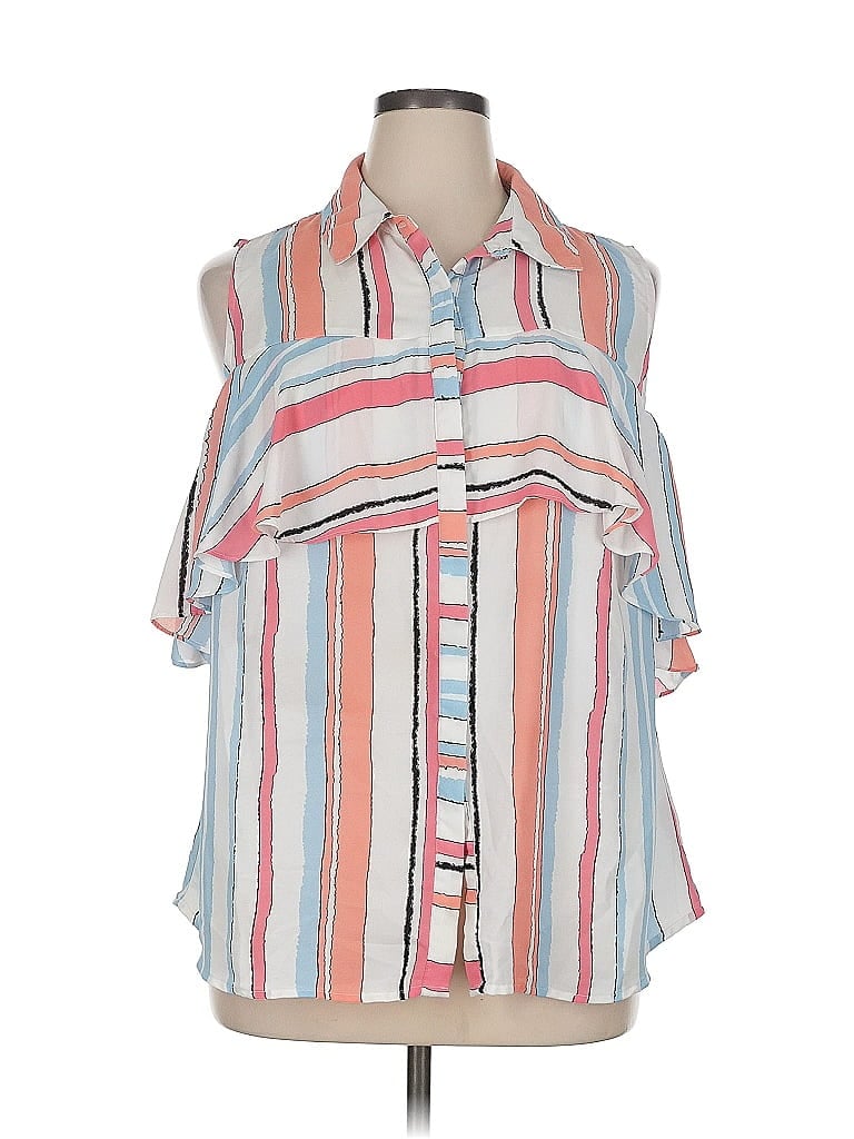 Pre-owned Collection Sleeveless Blouse In Pink