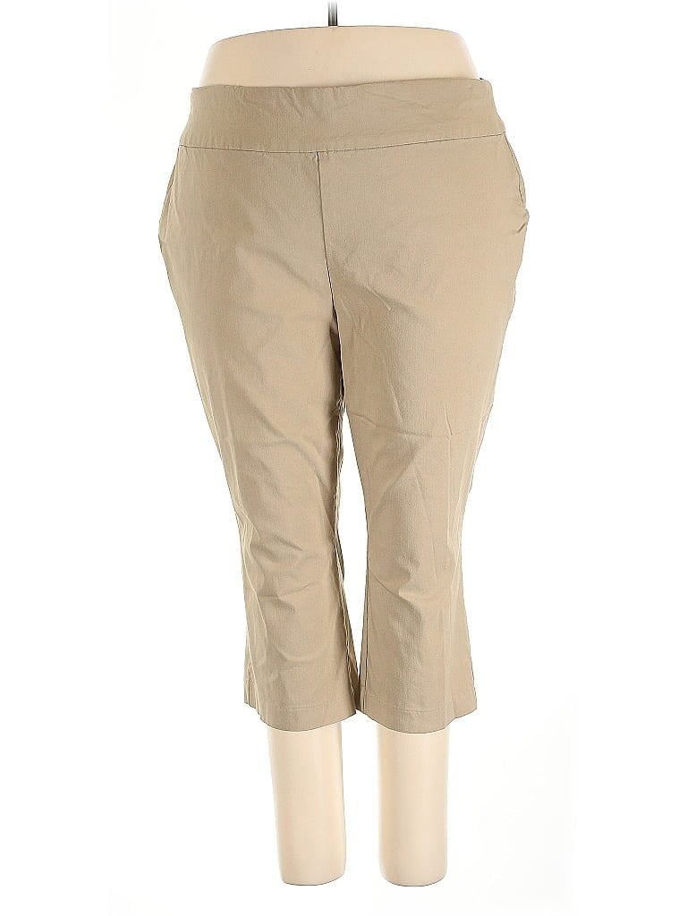 Click to view more detailed imagery on our partner's website Pre-owned Martha Stewart Khaki Pant In Brown