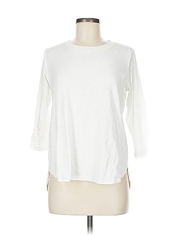 KIRKLAND Signature 3/4 Sleeve T-Shirt (view 1)