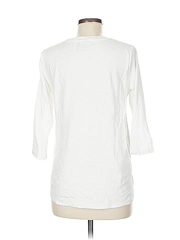 KIRKLAND Signature 3/4 Sleeve T-Shirt (view 2)