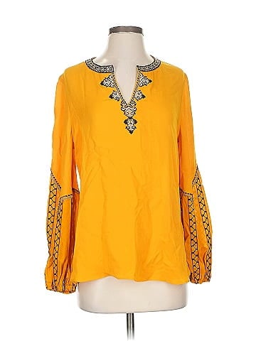 Kobi Halperin Long Sleeve Silk Top (view 1)