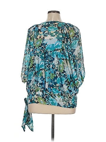 a.n.a. A New Approach 3/4 Sleeve Blouse (view 2)