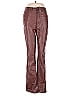 Danielle Bernstein 100% Polyurethane Brown Casual Pants Size 27 waist - photo 1