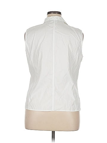 Jones New York Collection Sleeveless Button-Down Shirt (view 2)