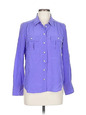 J.Crew Long Sleeve Silk Top (view 1)
