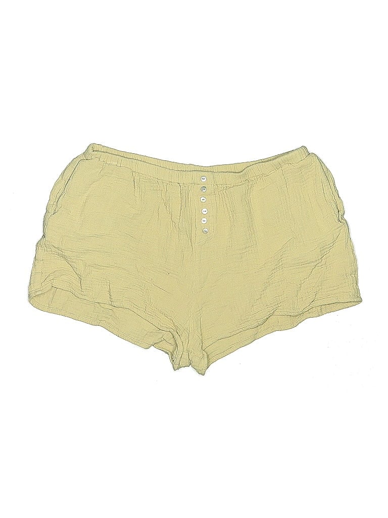Pre-owned Nia Shorts In Yellow