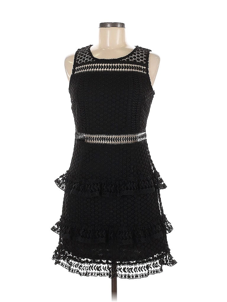 Aqua Cocktail Dress In Black