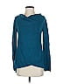 Subtle Luxury Teal Long Sleeve Top Size S - photo 1