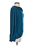 Subtle Luxury Teal Long Sleeve Top Size S - photo 4