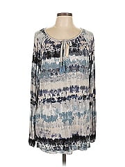 Belle By Kim Gravel Long Sleeve Henley