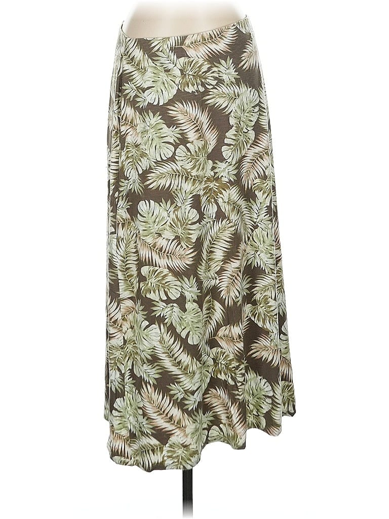 Pre-owned Jjill Casual Skirt In Brown