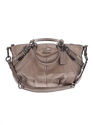 Coach Leather Satchel (view 1)