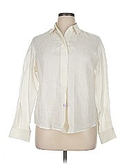 Linda Allard Ellen Tracy Long Sleeve Button Down Shirt