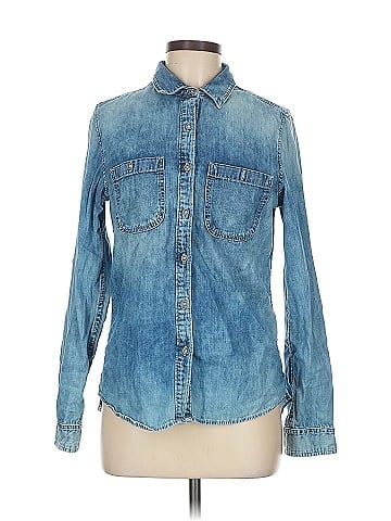 Adriano Goldschmied Long Sleeve Button-Down Shirt (view 1)