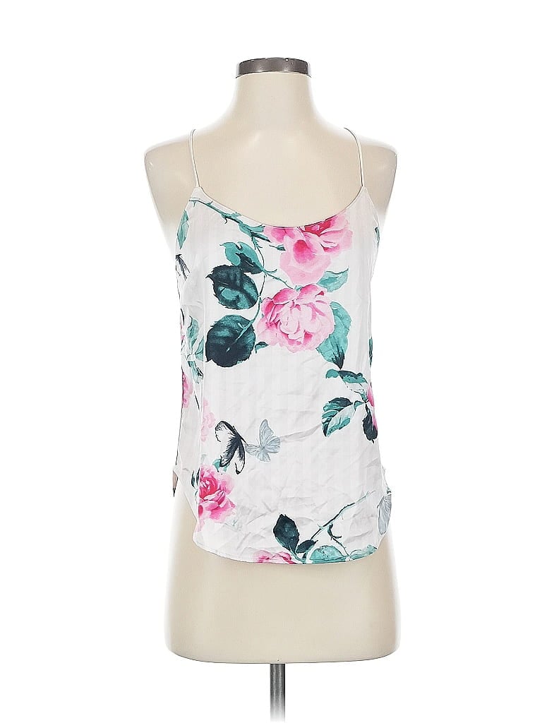 Pre-owned Victoria's Secret Tank Top White Strapless Neckline Tops