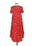 Lularoe Hearts Red Casual Dress Size XS - photo 2