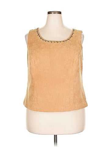 Positive Attitude Sleeveless Blouse (view 1)
