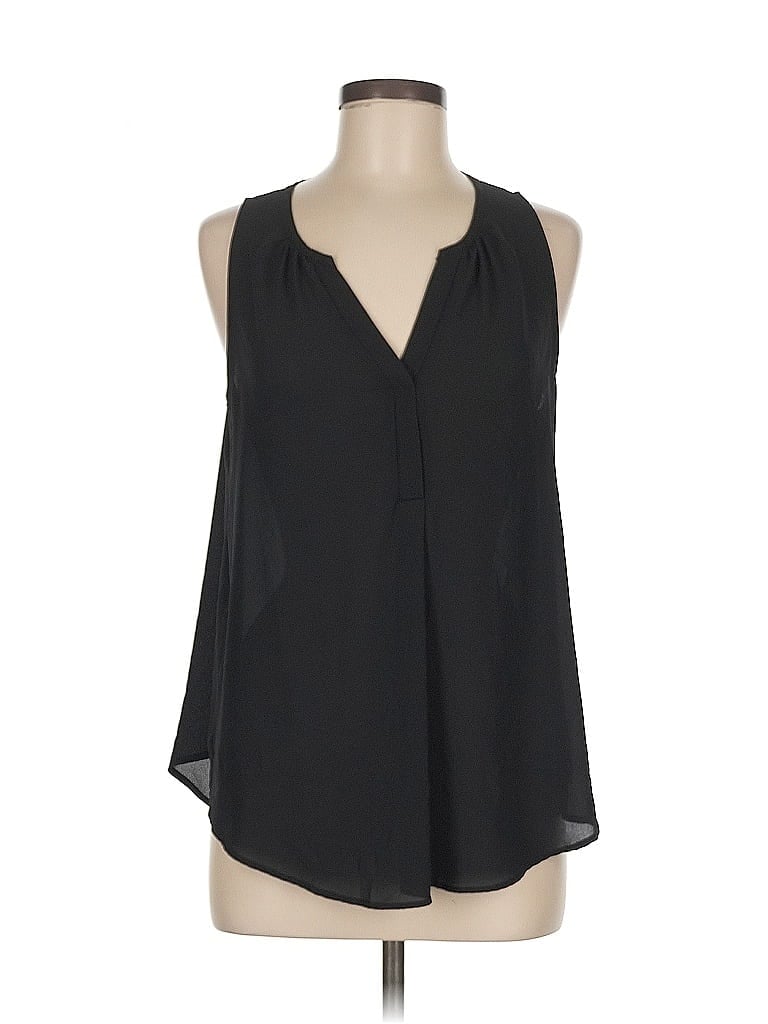 Click to view more detailed imagery on our partner's website Pre-owned Lush Sleeveless Blouse In Black