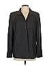 Carlisle 100% Silk Black Silk Blazer Size 12 - photo 1