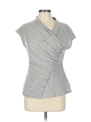 Lafayette 148 New York Short Sleeve Top (view 1)