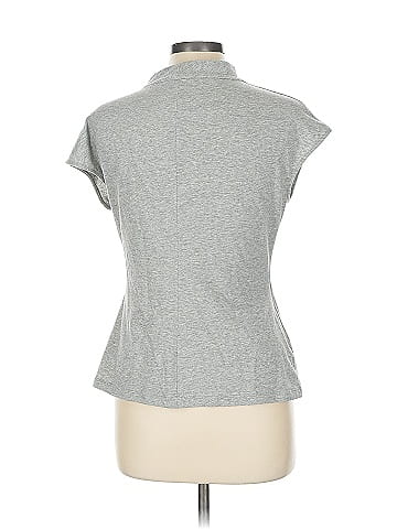 Lafayette 148 New York Short Sleeve Top (view 2)