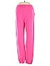 Monrow Color Block Pink Purple Casual Pants Size M - photo 2