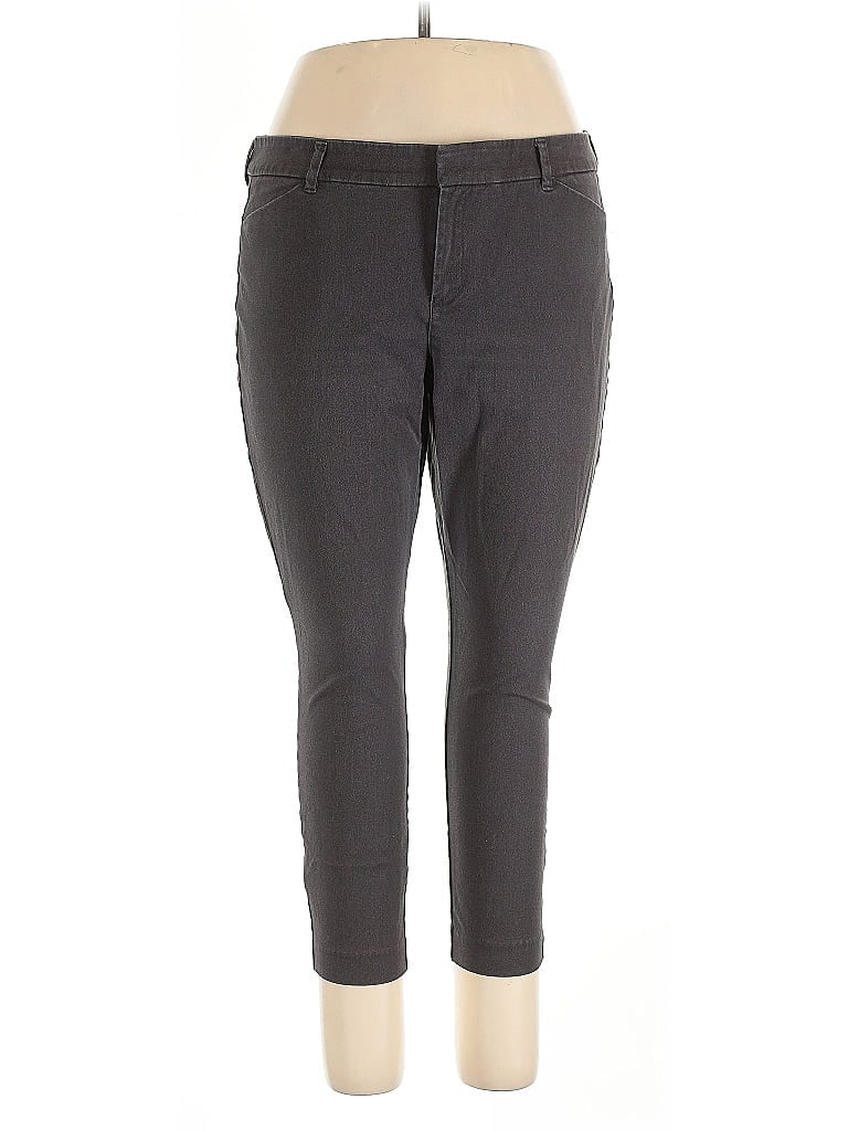 Pre-owned Old Navy Casual Pants In Gray