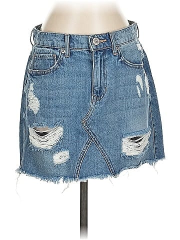 Express Jeans Denim Skirt (view 1)