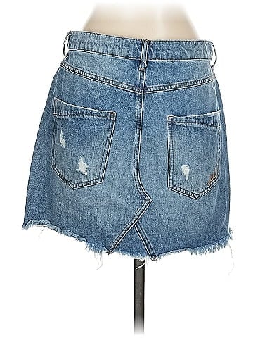 Express Jeans Denim Skirt (view 2)