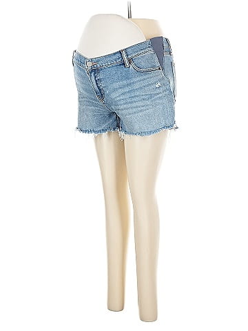 Hatch Denim Shorts (view 1)